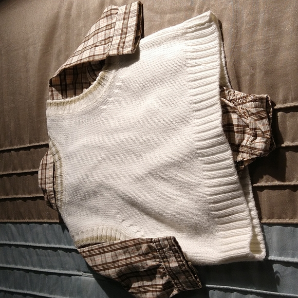 Size 0-3 months U.S. Polo Assn. Matching set shirt vest - Picture 15 of 16